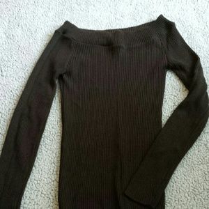 Off the shoulder sweater